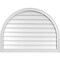 Ekena Millwork Round Top Surface Mount PVC Gable Vent w/ 2"W x 1-1/2"P Brickmould Frame, 40"W x 30"H GVPRT40X3002SN - alternate 1